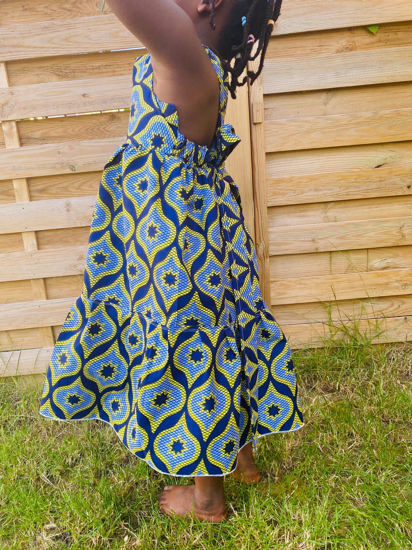 Robe en pagne enfant - bébé