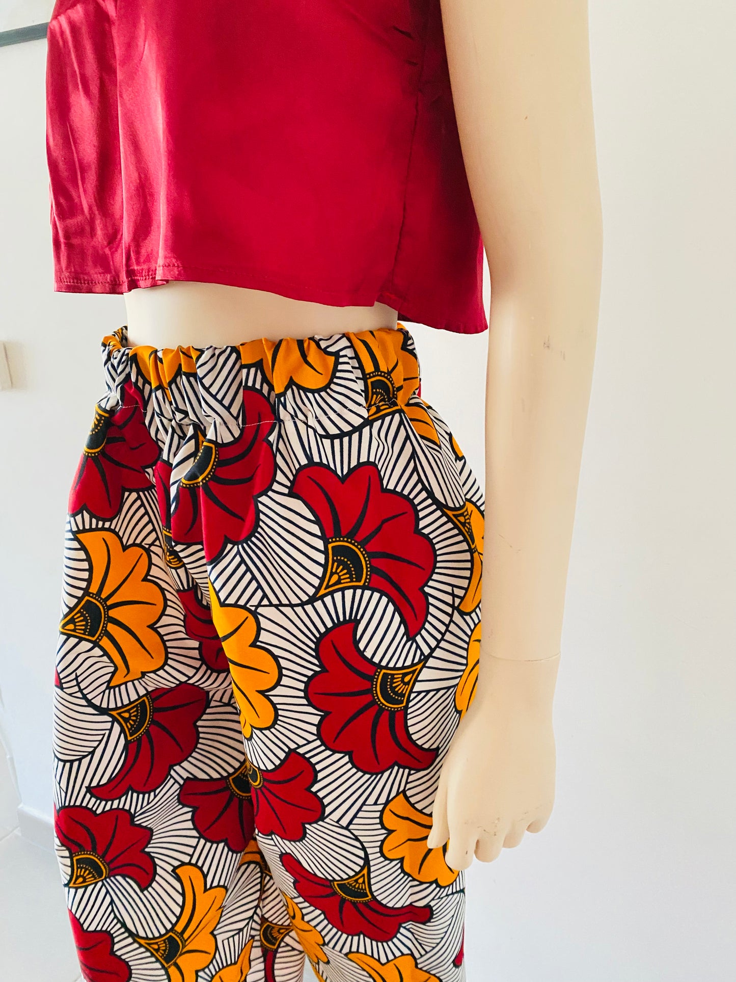 Tenue femme en Wax