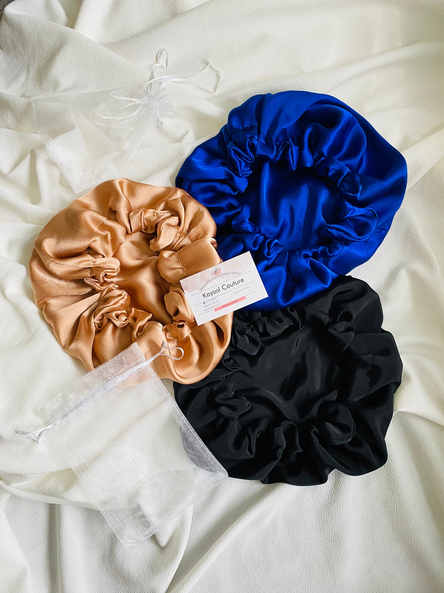 Bonnet en Soie 100% Mûrier - 19 Mommes