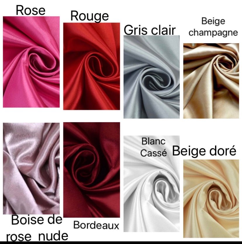 Kit boucleur cheveux naturel - Heatless Curler en Satin - Silk heatless - Kaysol Couture