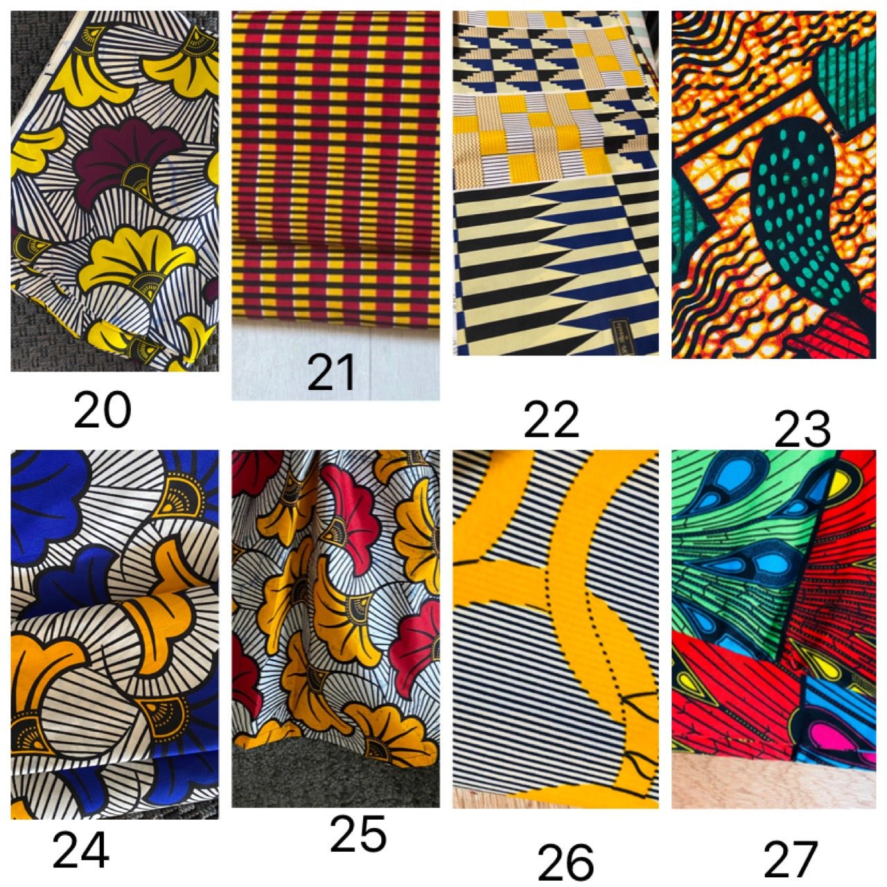 Noeud papillon wax + Mouchoir - Kaysol Couture