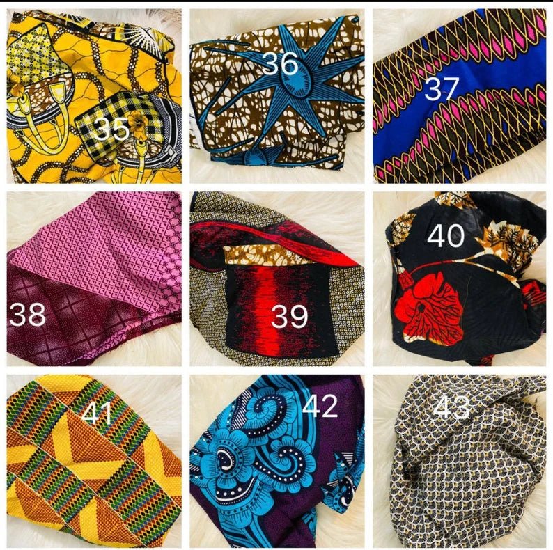 Pochette infirmière personnalisée - en wax - Kaysol Couture