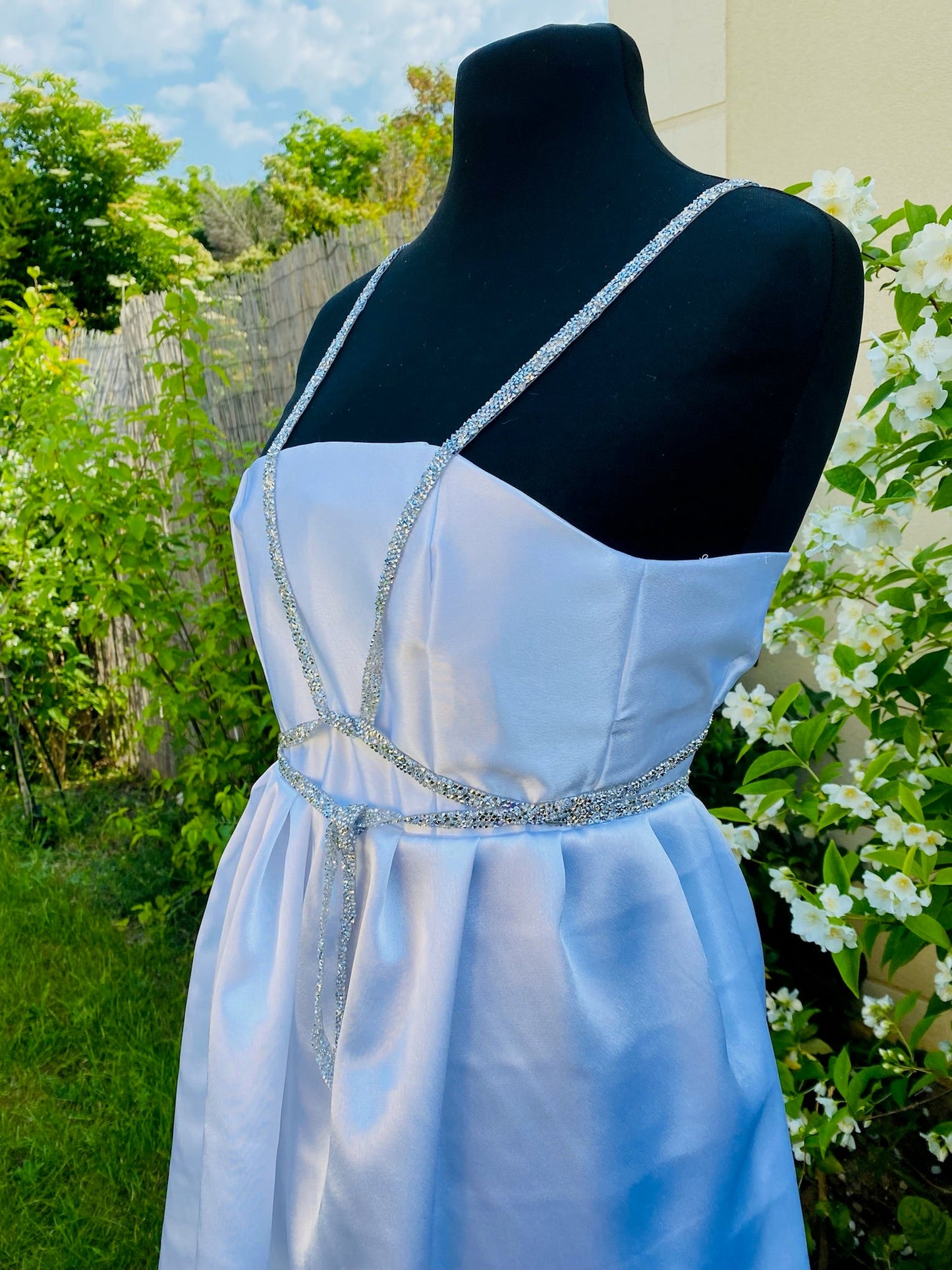 Robe courte à volants tulle - Kaysol Couture