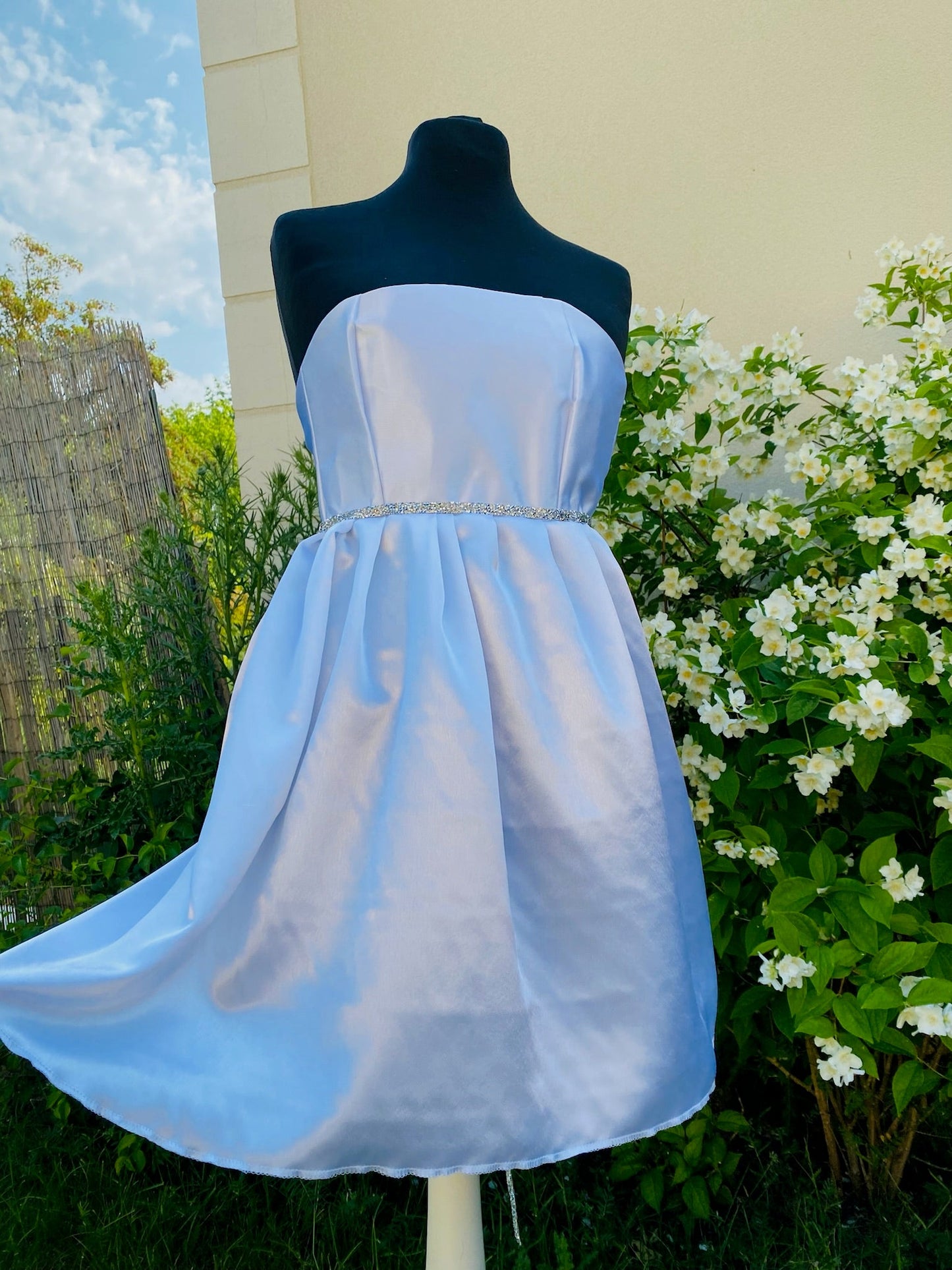 Robe courte à volants tulle - Kaysol Couture