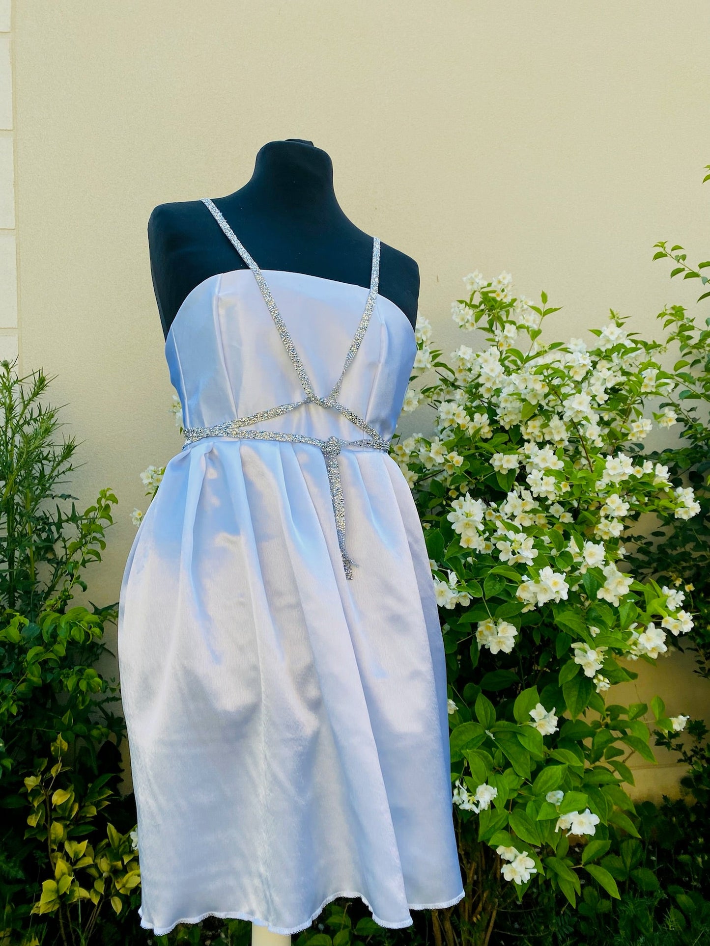 Robe courte à volants tulle - Kaysol Couture