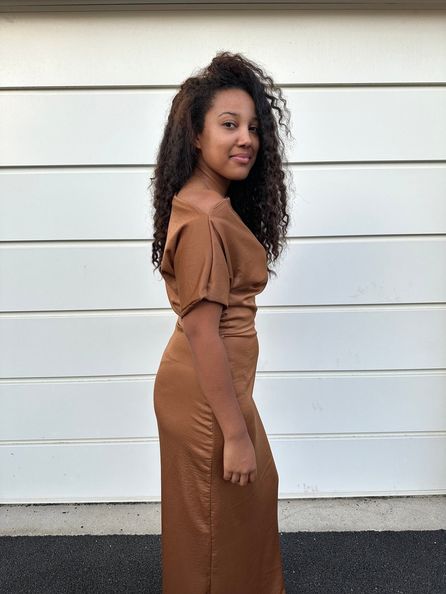 Robe de Soiree Asymétrique - Robe de Soiree longue - Choix de couleurs - Kaysol Couture