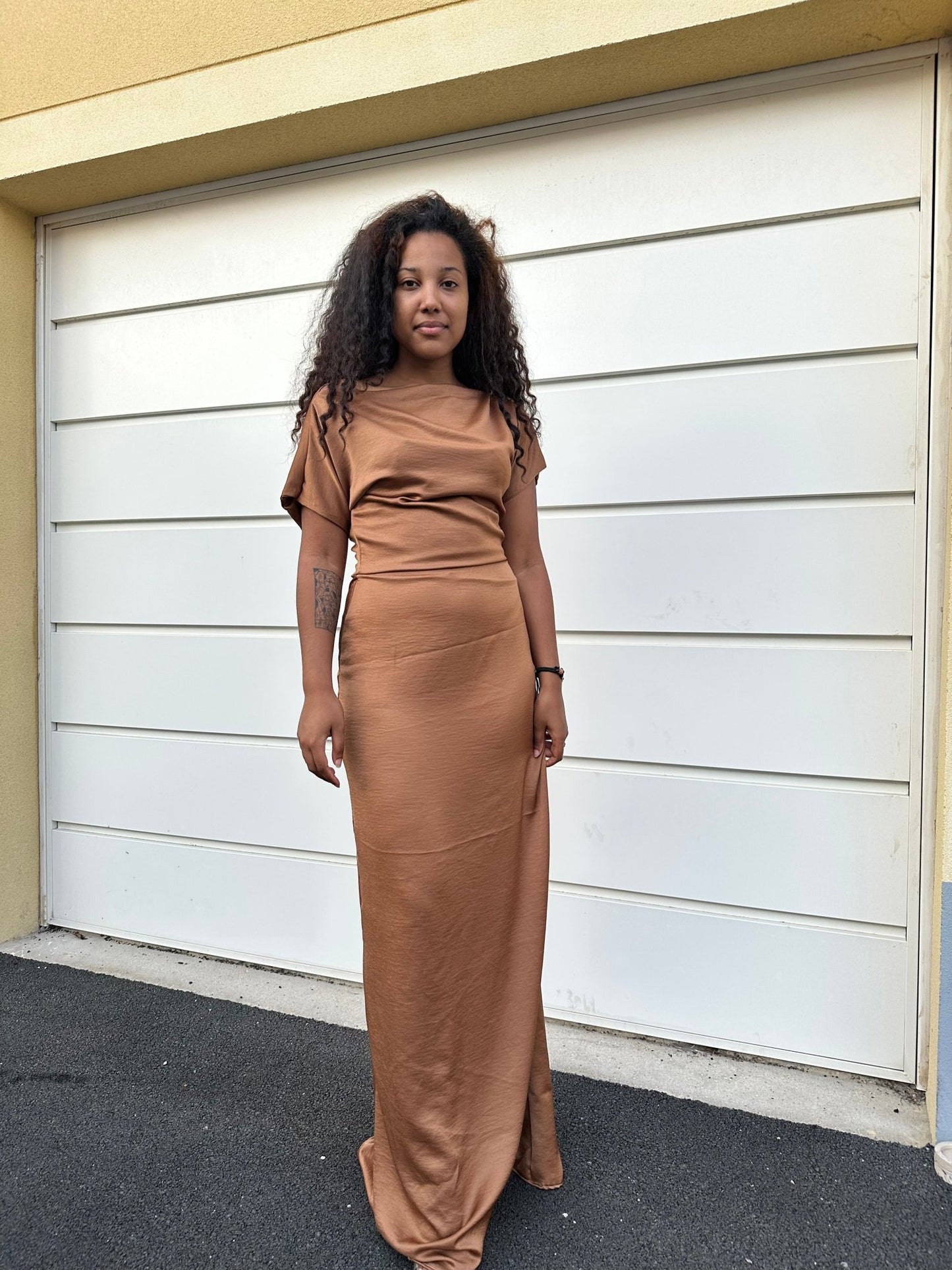 Robe de Soiree Asymétrique - Robe de Soiree longue - Choix de couleurs - Kaysol Couture