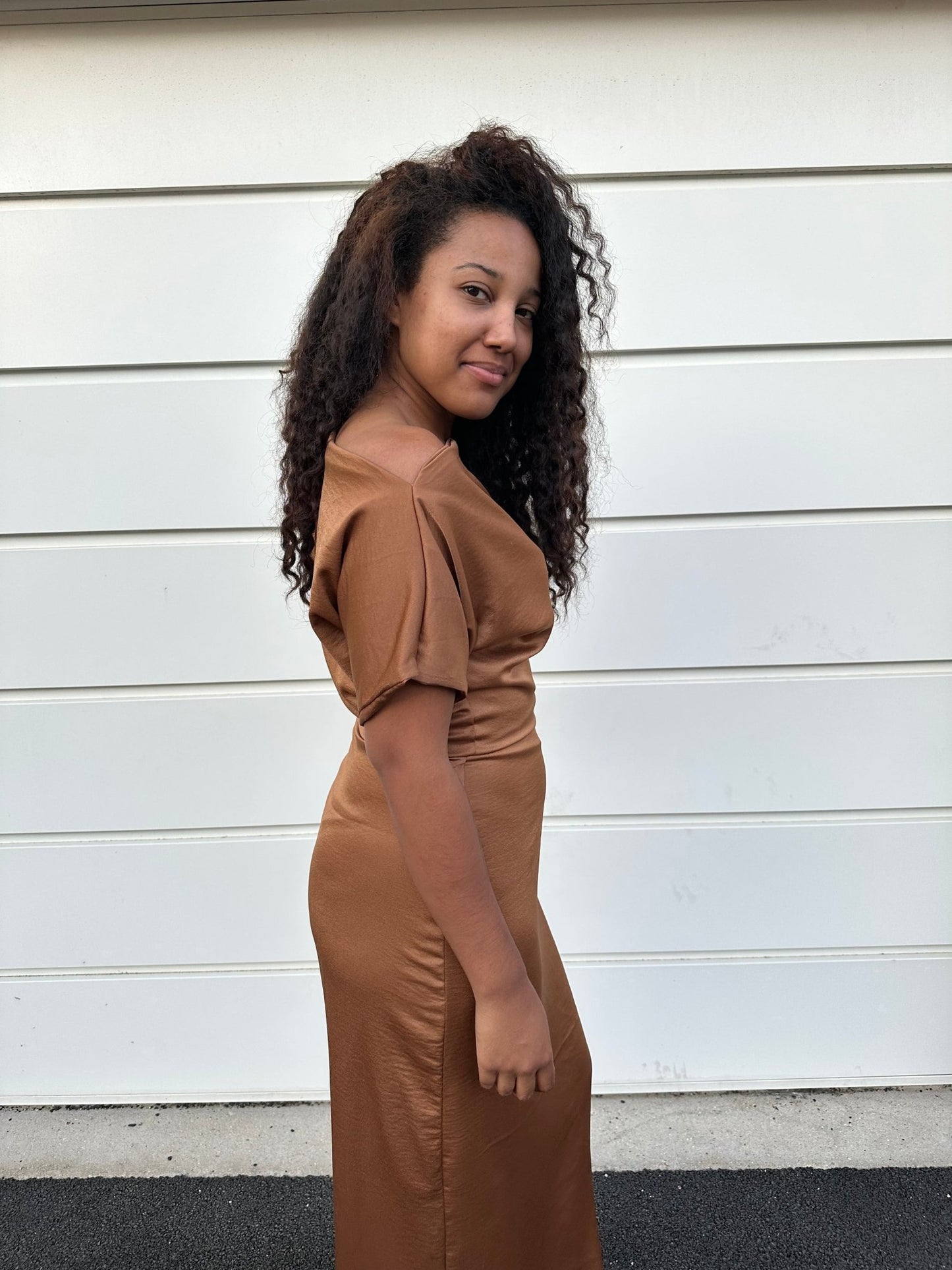 Robe de Soiree Asymétrique - Robe de Soiree longue - Choix de couleurs - Kaysol Couture