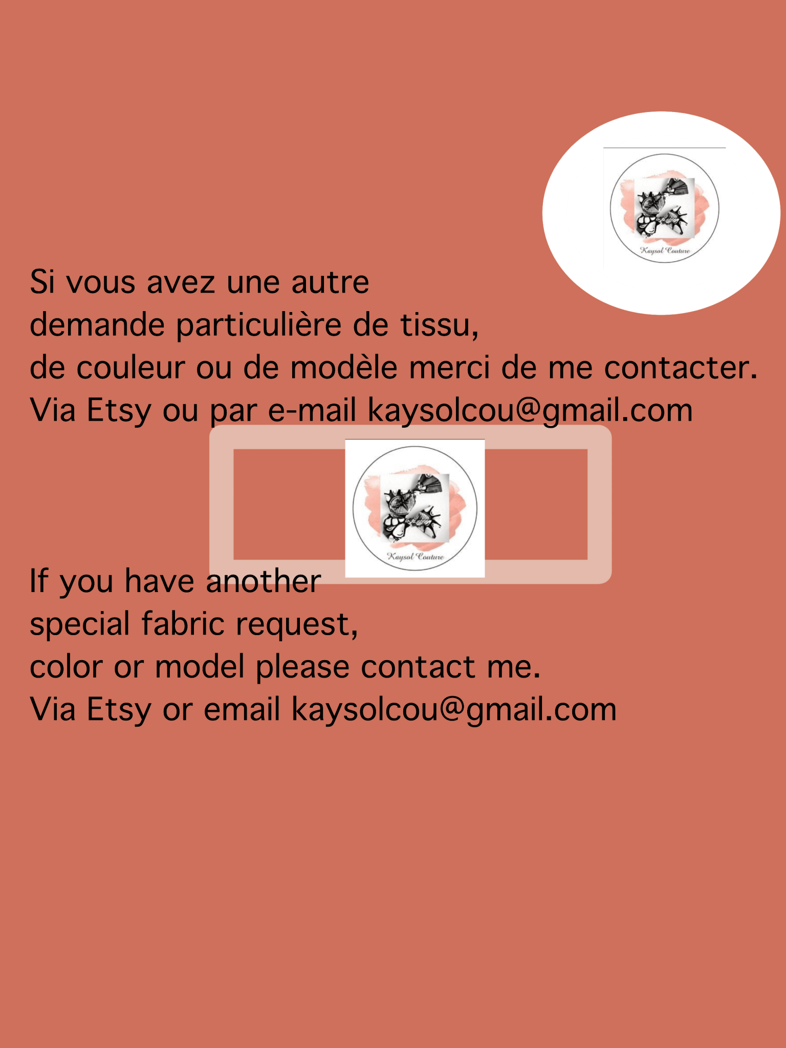 Robe demoiselle d’honneur Terracota - Farah - Rouille - Kaysol Couture