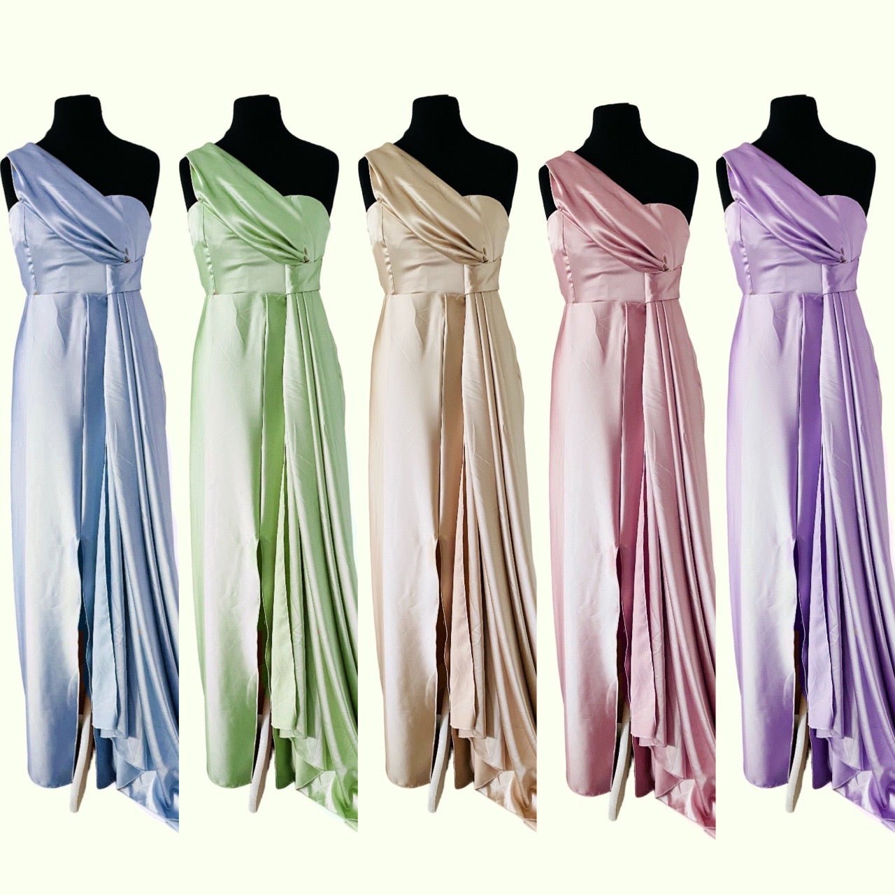Robe Demoiselle en Satin - Choix de Couleur - Kaysol Couture