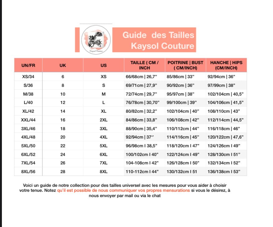 Robe infinity vert - Kaysol Couture