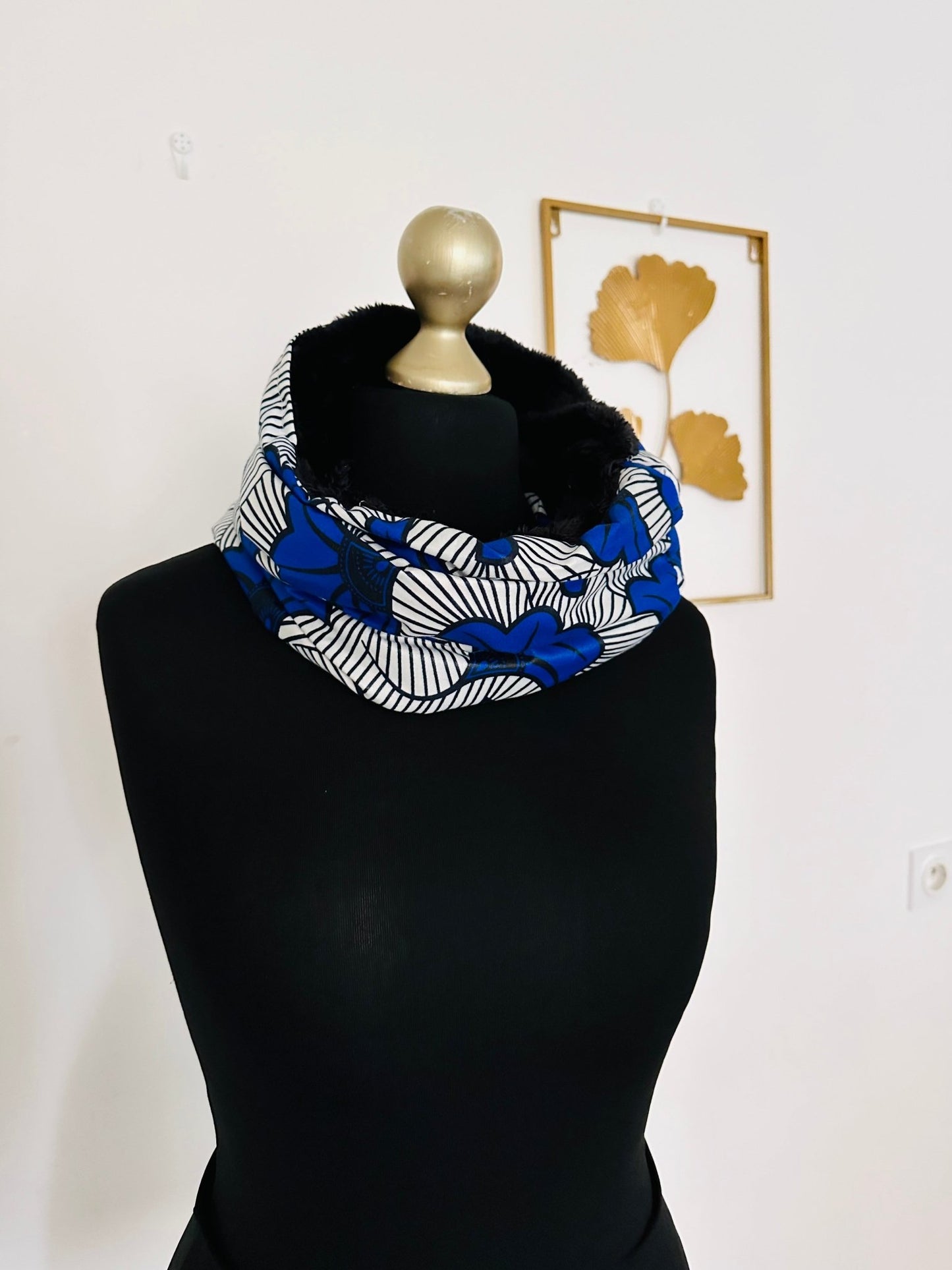 Snood en wax - tour de cou originale - kente - Kaysol Couture