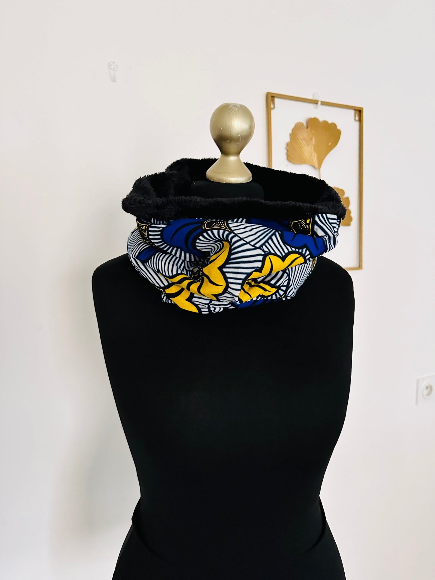 Snood en wax - tour de cou originale - kente - Kaysol Couture