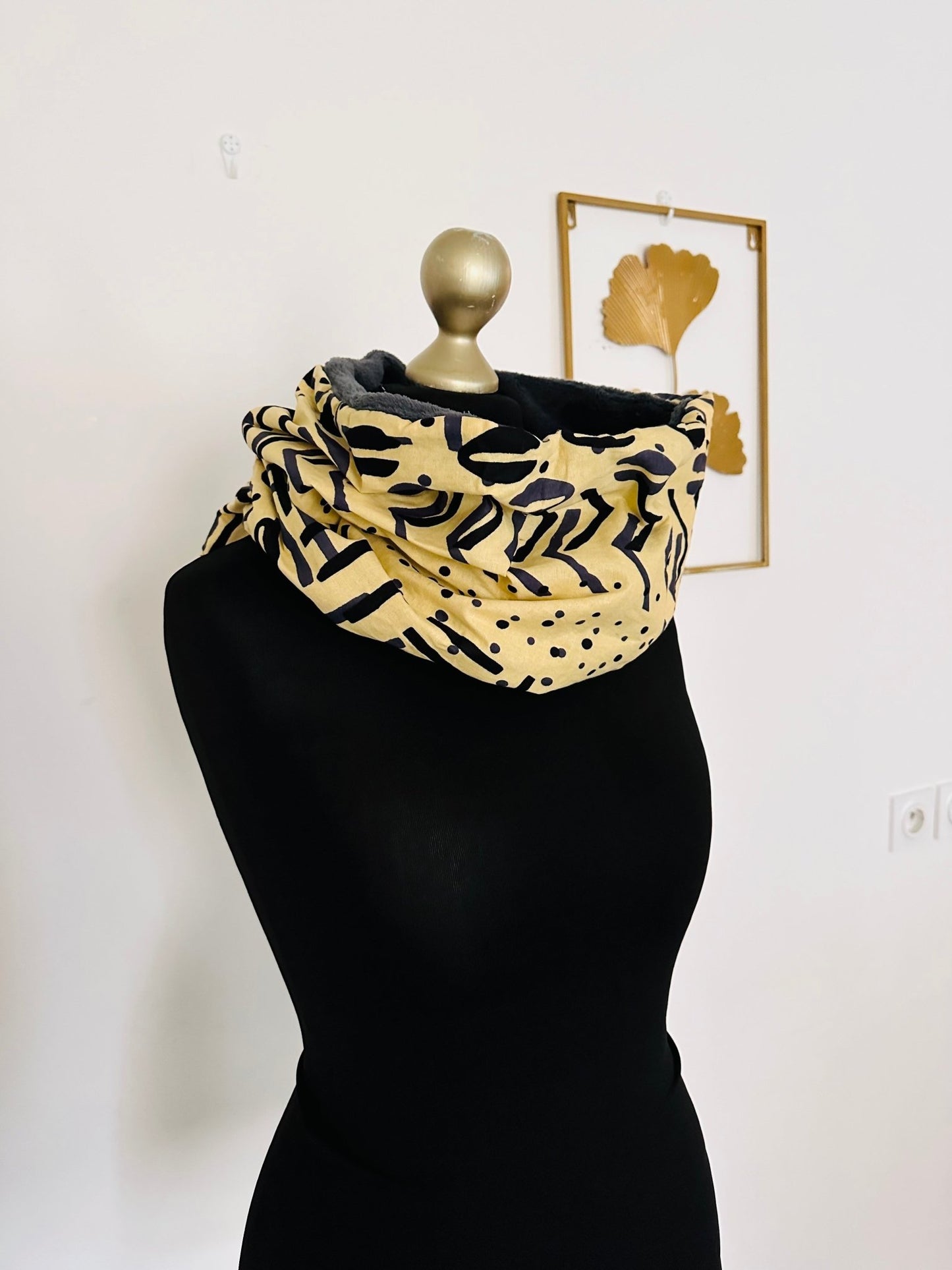 Snood en wax - tour de cou originale - kente - Kaysol Couture