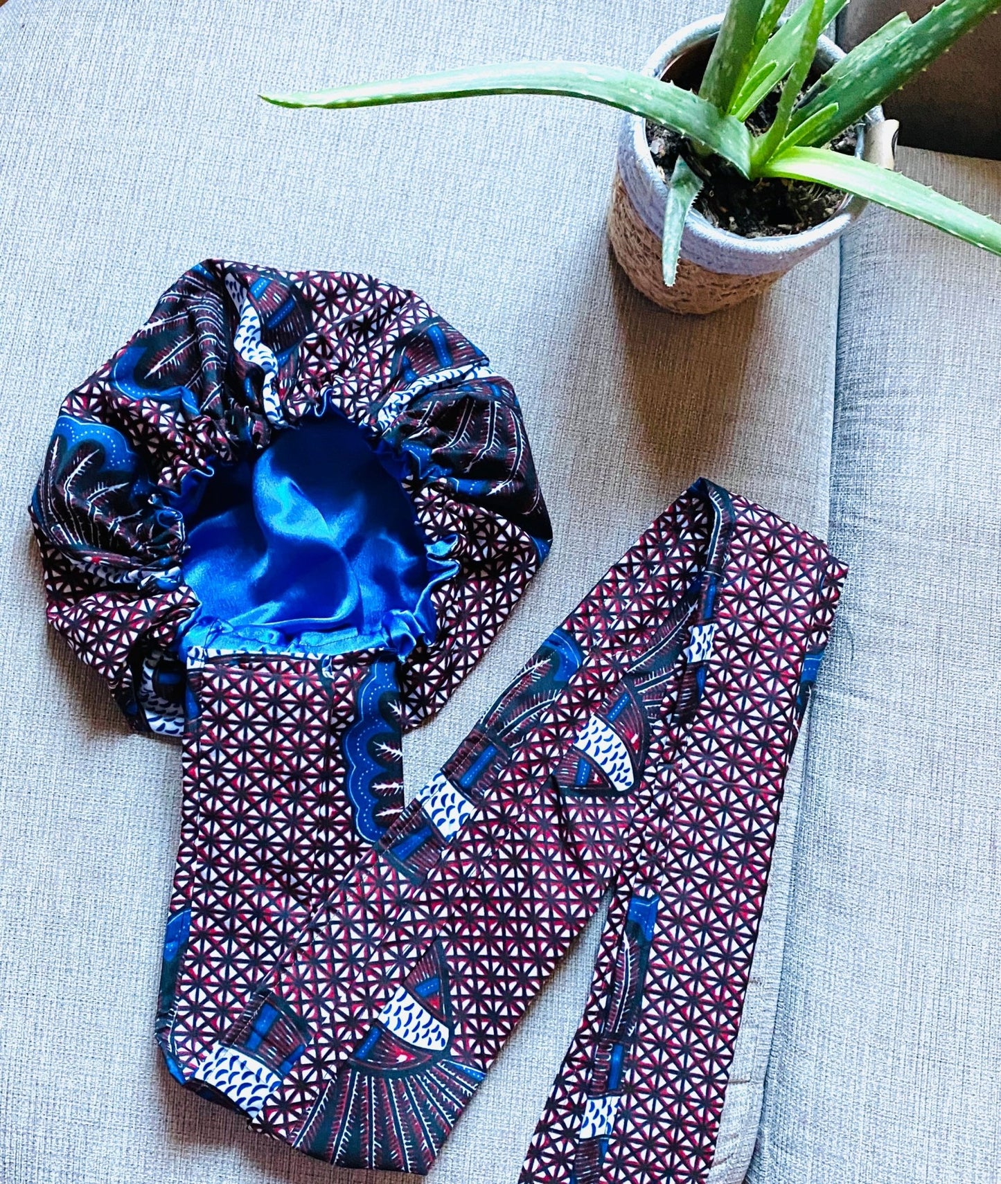 Turban wax - Foulard africain facile à nouer - Kaysol Couture