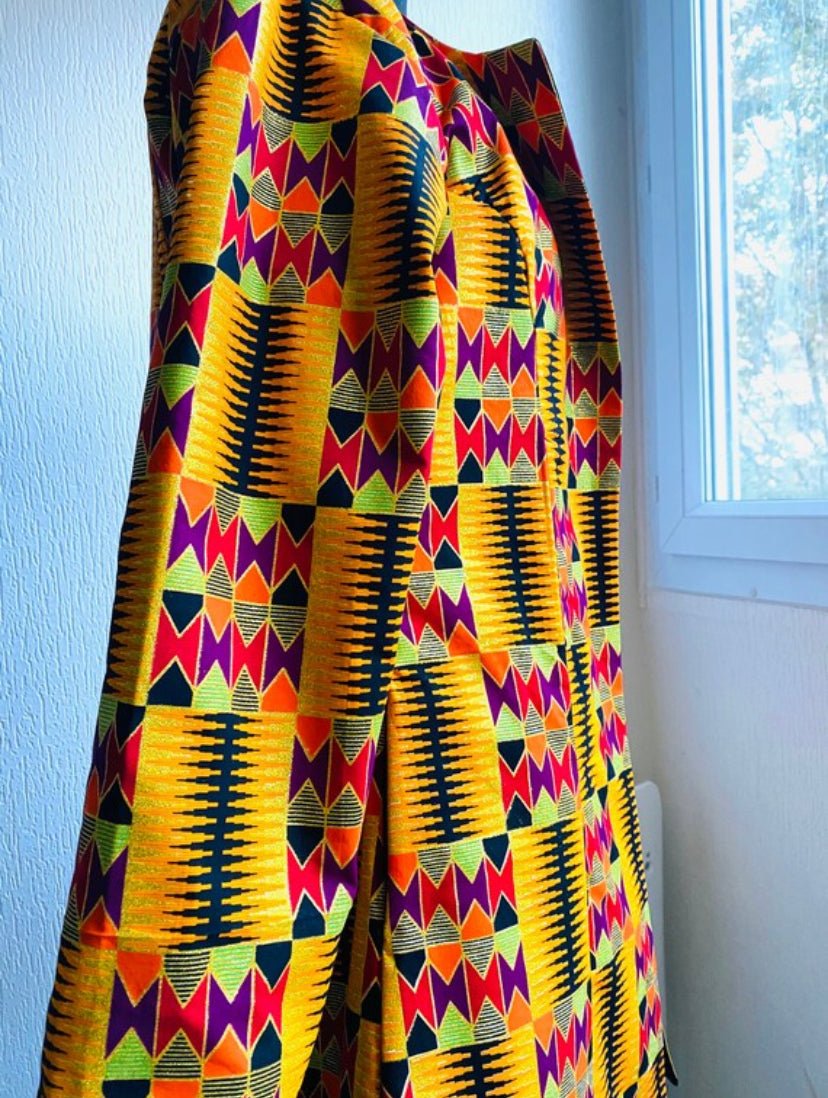 Veste Manteau en wax Binta - Kaysol Couture