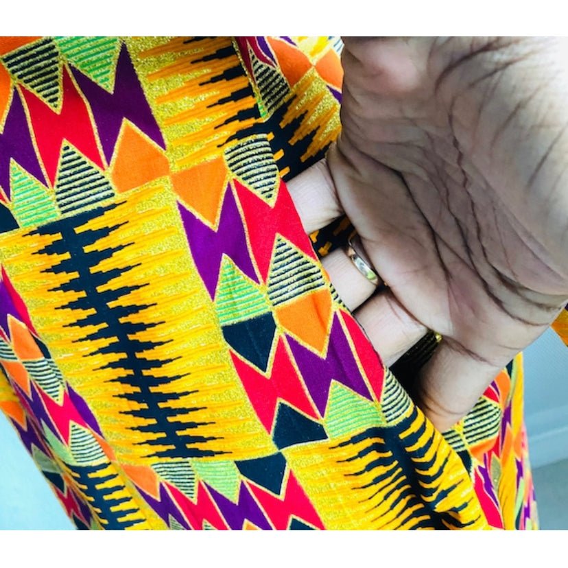 Veste Manteau en wax Binta - Kaysol Couture