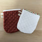 Lot de 2 Gants Démaquillants Magiques - OEKO-TEX® – Bordeaux & Blanc