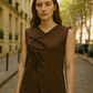 Patron de couture PDF – Haut à nouer SIA (tailles 34-56) | Instructions claires