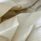 Tissu Coton Rayé Crème – Gabardine | 100 % Coton | Largeur 160 cm | Coupon 3 m