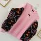 Wax Custom Sweatshirt - Pink - Bogolan