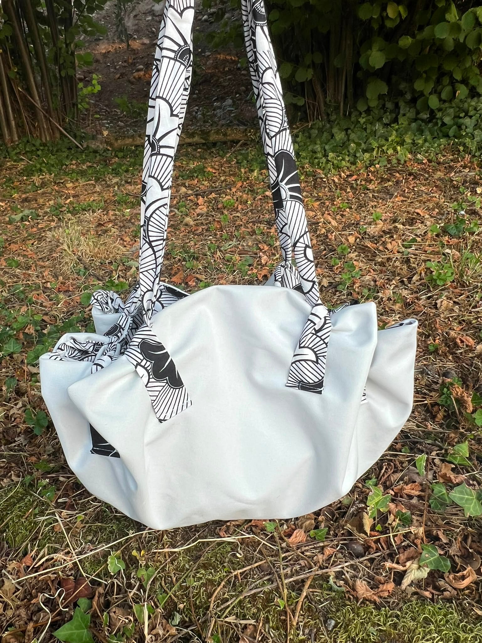 Sac réversible 2 en 1 – Sac & tapis de pique-nique en Wax - Sac Fiona