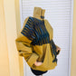 Veste en Jean/Wax oversize  / Mixte / Beige Olive