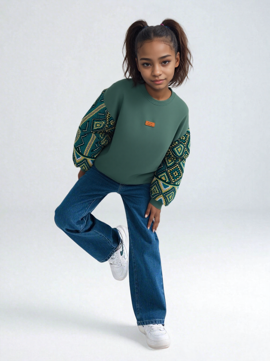 Hoodie Wax - kids' sweatshirts - African print sweatshirts