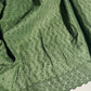 Tissu broderie anglaise Vert sauge – 100 % Coton / Tissu au mètre