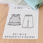 Creative Sewing Box – MILA Children's Set - Kids' wardrobe to sew - Pattern from 1 to 12 years old