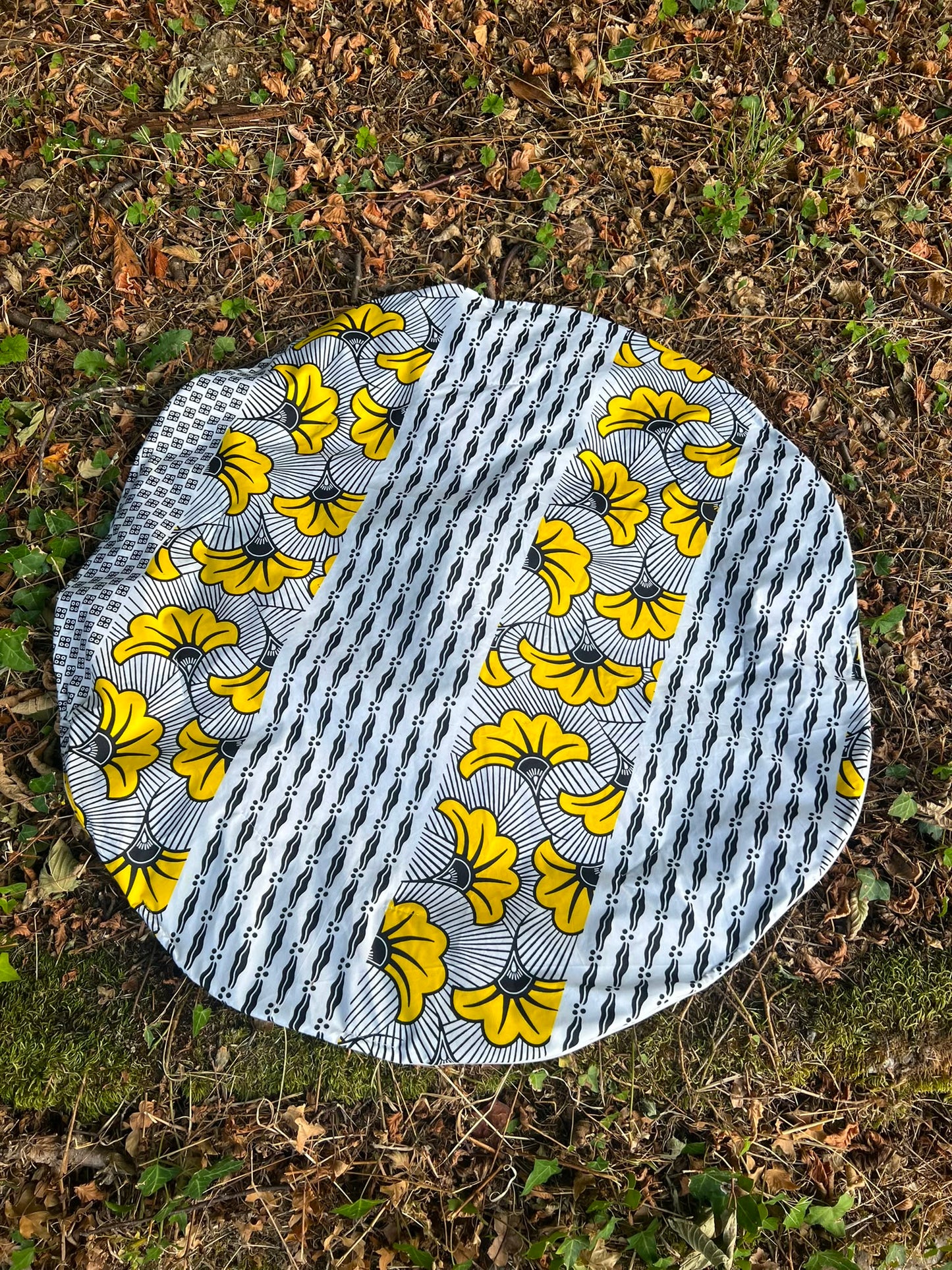 Sac réversible 2 en 1 – Sac & tapis de pique-nique en Wax - Sac Fiona