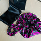 Box Cadeau Girly - Bonnet en satin imprimé rose - Taie - chouchou Assorti