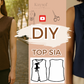 Patron de couture PDF – Haut à nouer SIA (tailles 34-56) | Instructions claires