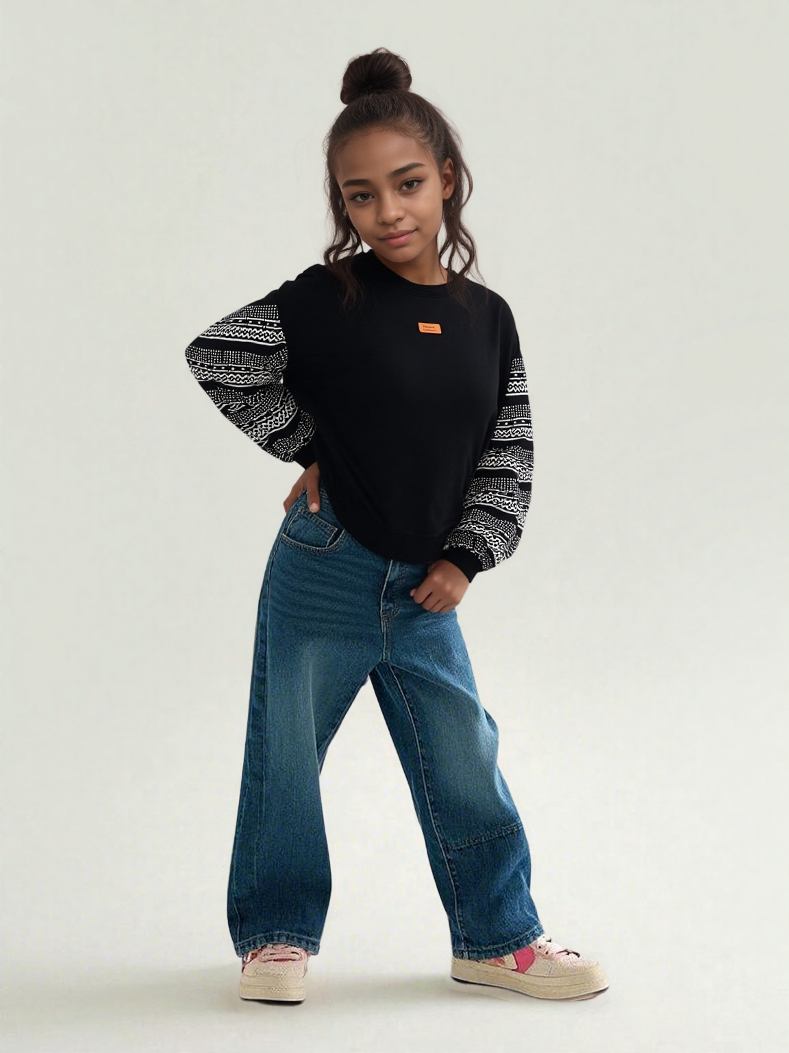 Hoodie Wax - kids' sweatshirts - African print sweatshirts