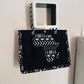 Sac cabas en Wax - Bogolan Noir / Carte Afrique