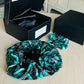 Taie d'oreiller en Satin Noir - Bonnet en satin - Chouchou - Assorti -Box cadeau Femme