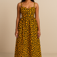 Robe bustier wax jaune - Kaysol Couture