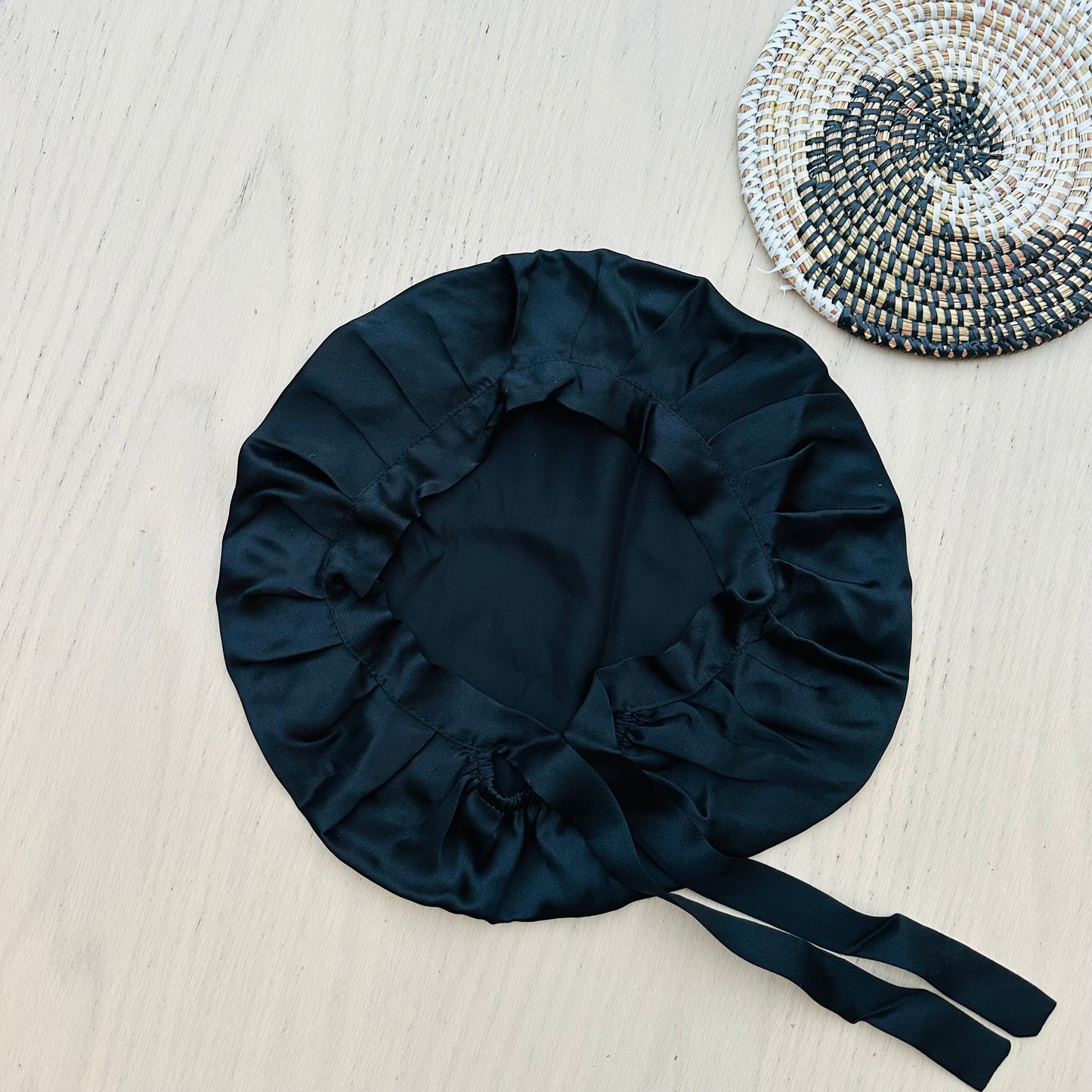 Bonnet ajustable en soie de mûrier – 100 % soie naturelle 19 mommes