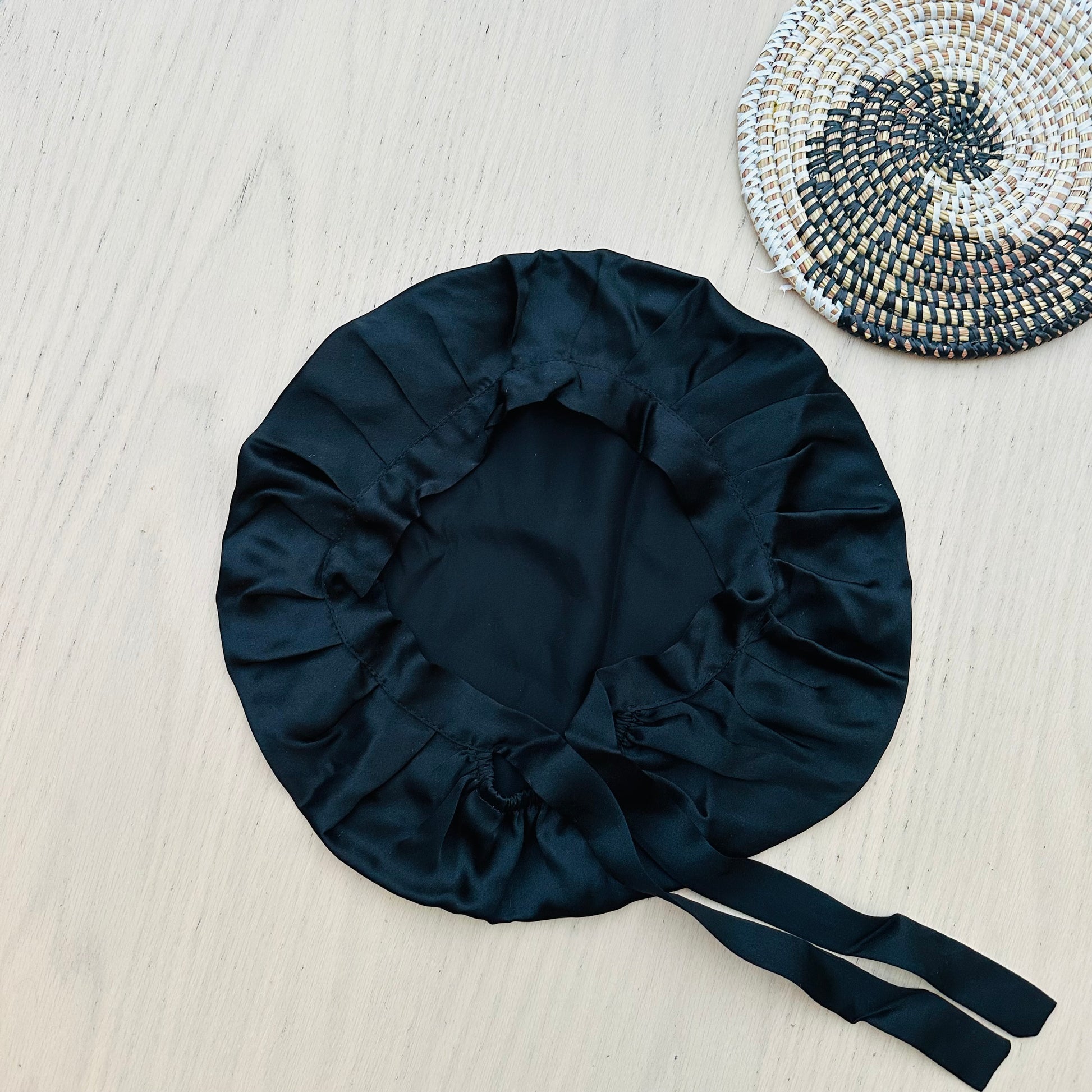 Bonnet ajustable en soie de mûrier – 100 % soie naturelle 19 mommes