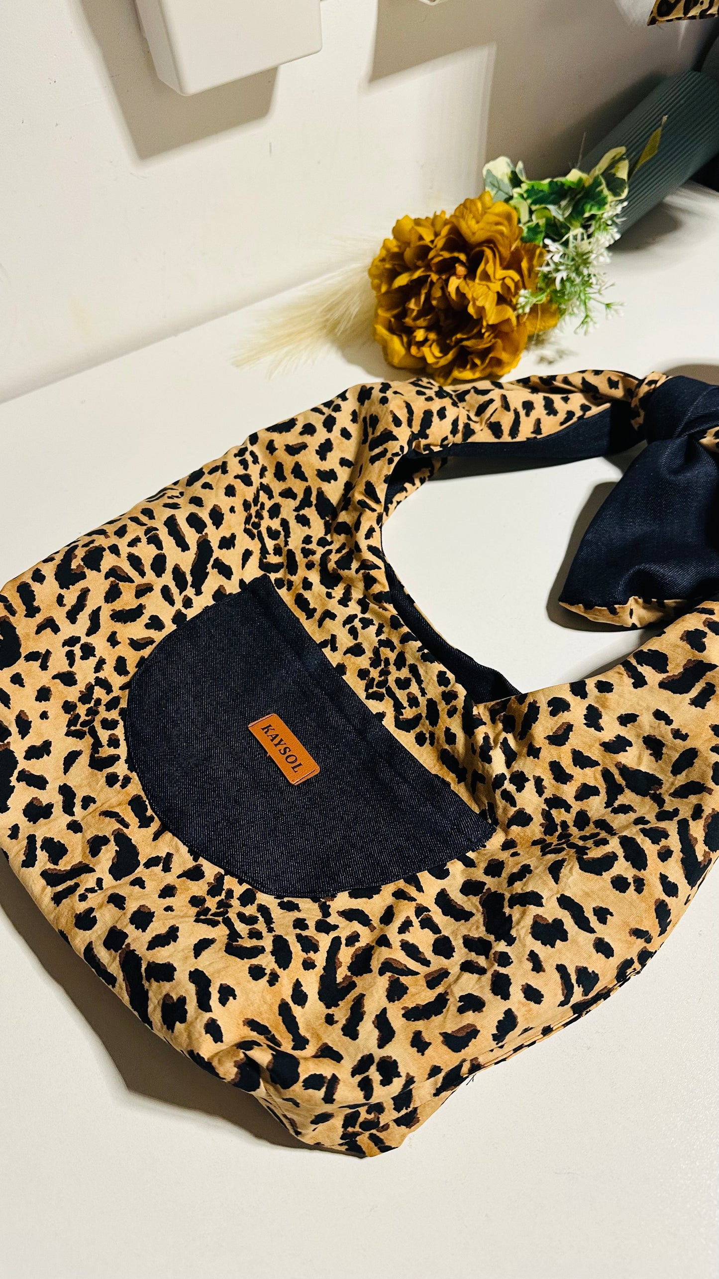 Box Couture – Sac Hobo Léopard | Kit couture complet débutant