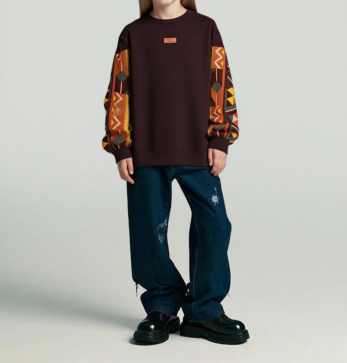 Hoodie Wax - kids' sweatshirts - African print sweatshirts