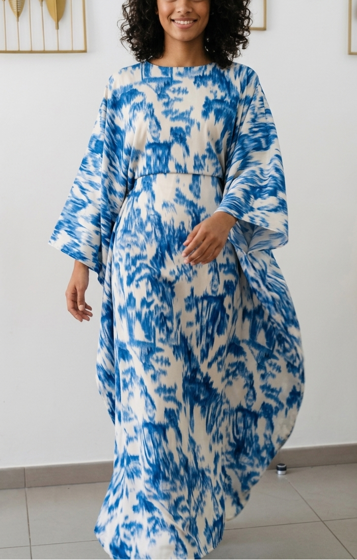 Coupon de Tissu Tie and Dye 100 % Coton – 3 mètres | Largeur 160 cm