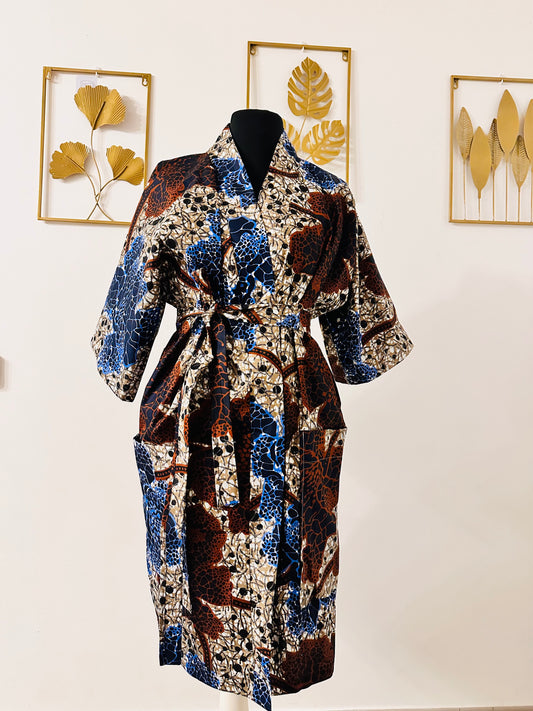 Kimono en Wax - Mi long