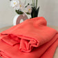 Tissu Double Gaze de coton – Corail Nude | 100% coton | au mètre / Coupon