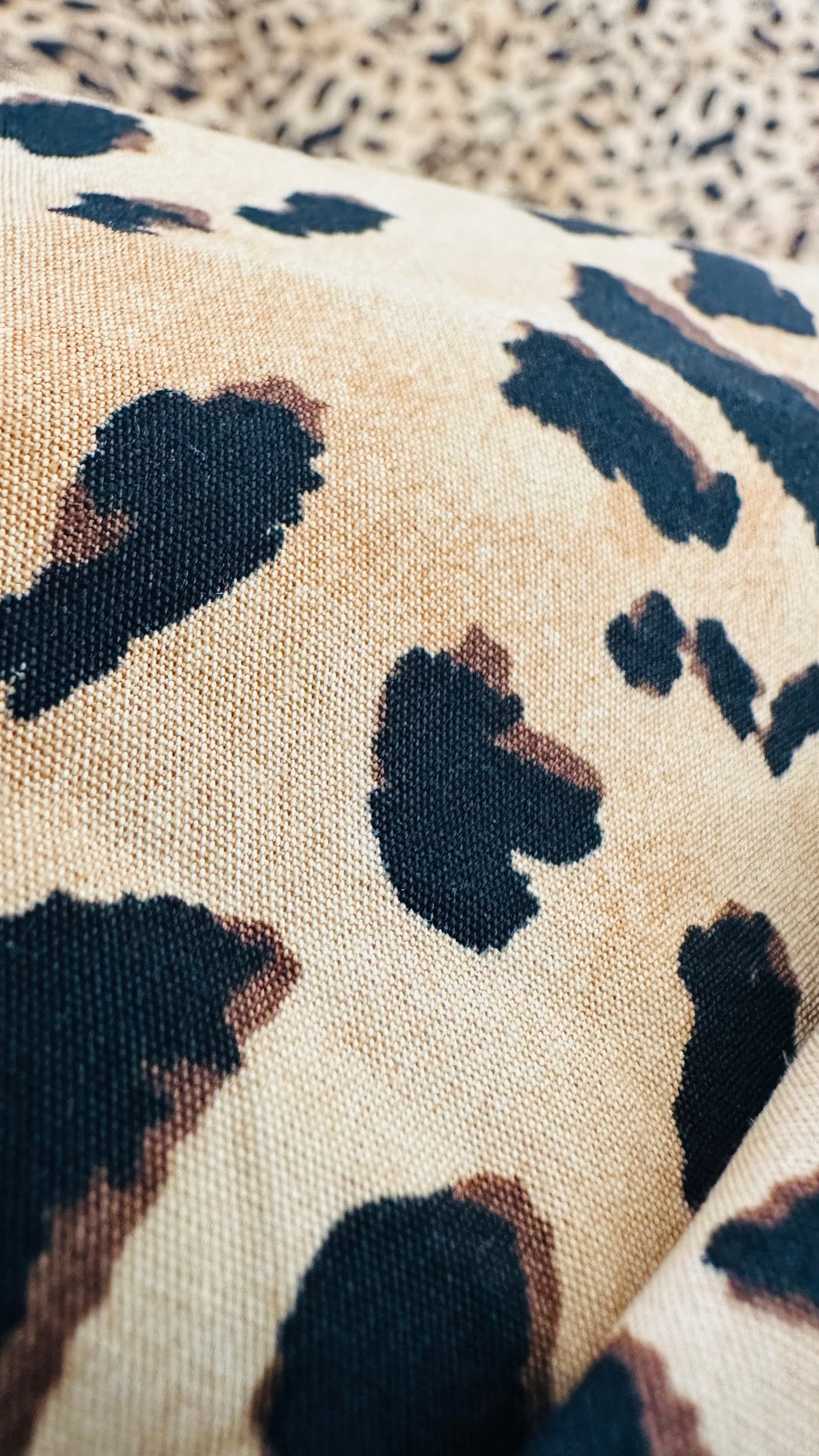 3-meter Leopard Print 100% Cotton Fabric Cut | 160 cm Width