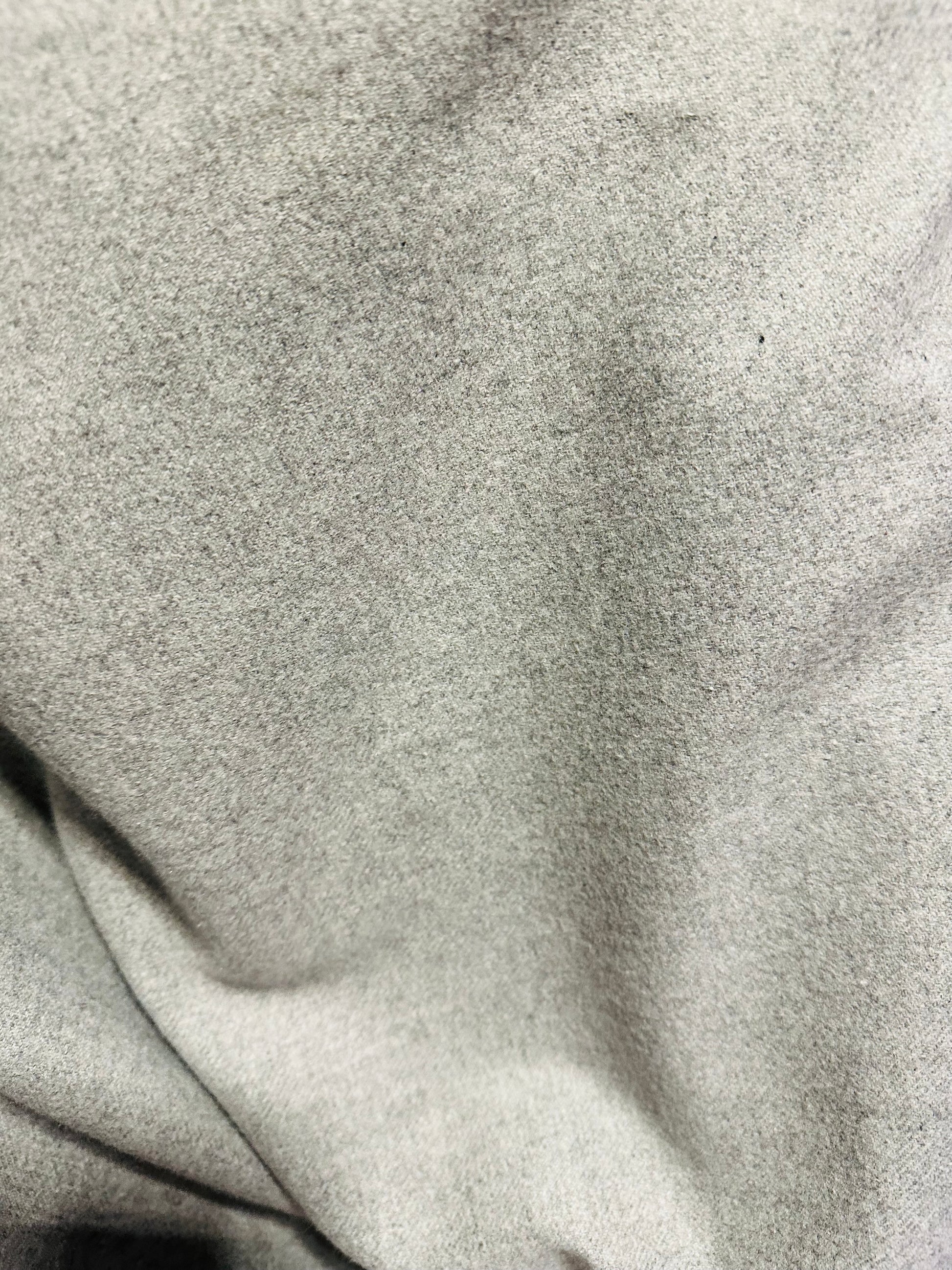 Tissu lainage premium gris clair – idéal manteaux & vestes