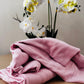 Tissu Double Gaze de coton – Rose Blush | 100% coton | au mètre / Coupon