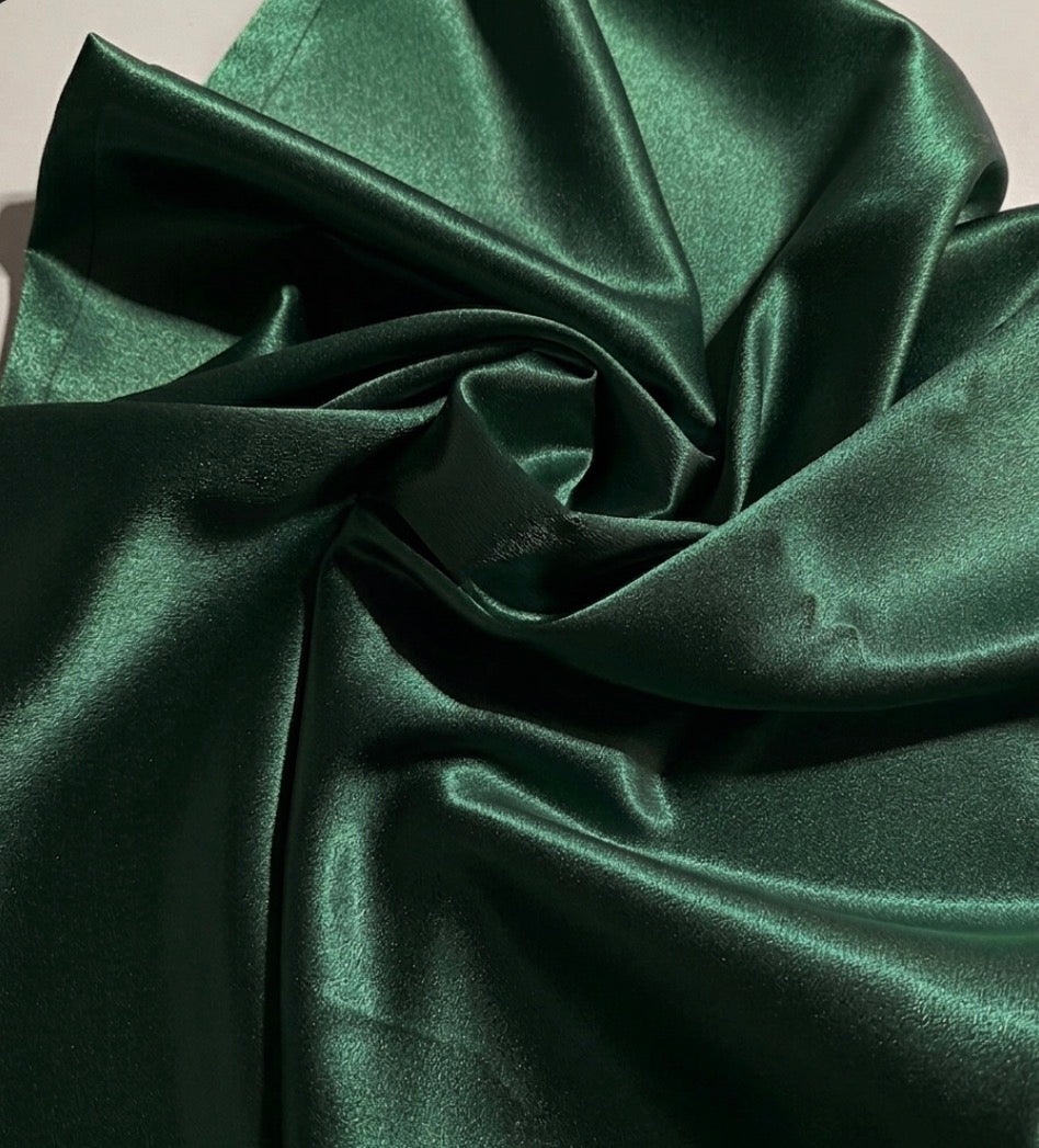 Premium Satin Fabric – Wide Width - Choice of Colors
