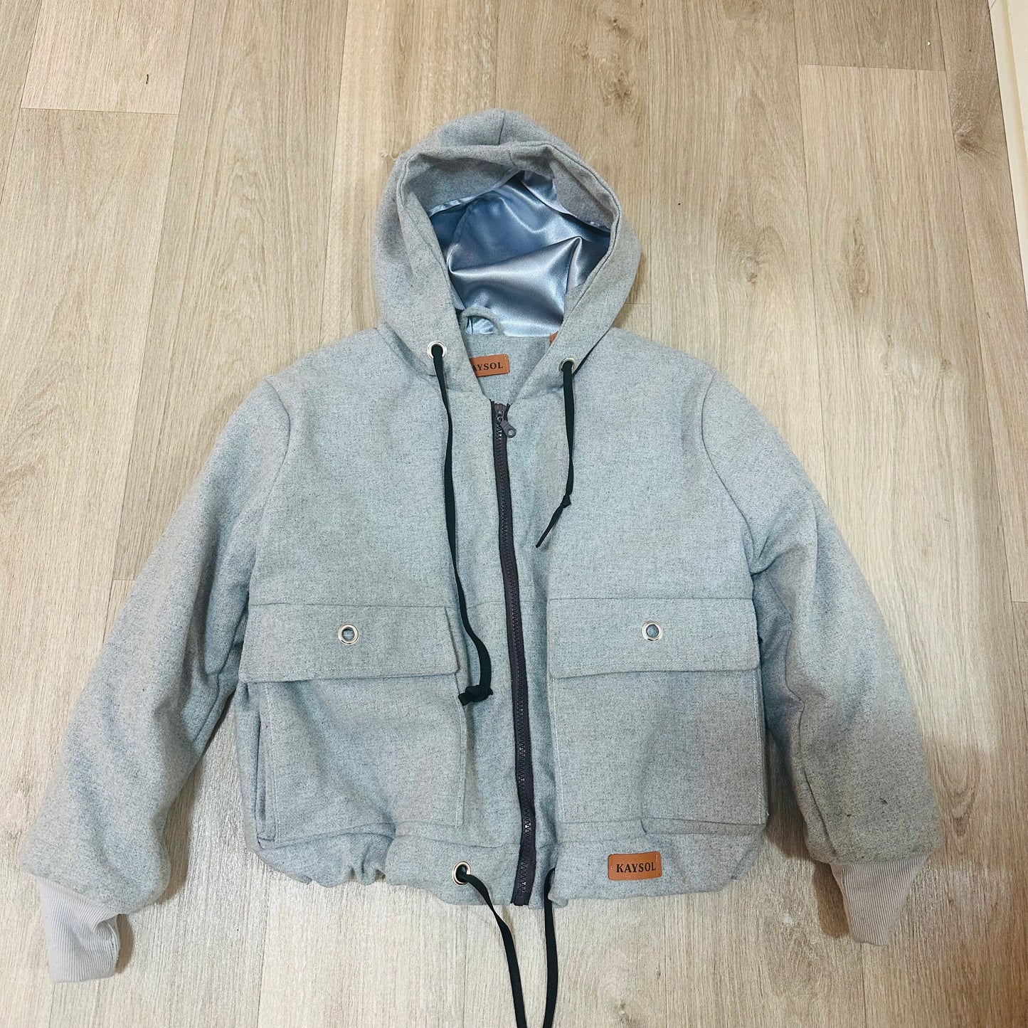 Patron couture PDF – Veste Blouson Messaouda Enfant (1 à 12 ans) Avec Instruction Video