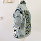 African jacket - denim and Wax jacket - Women